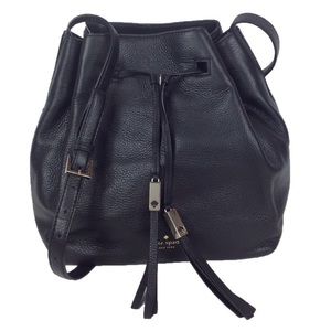 Kate Spade Black Tiny Cooper Bucket Bag